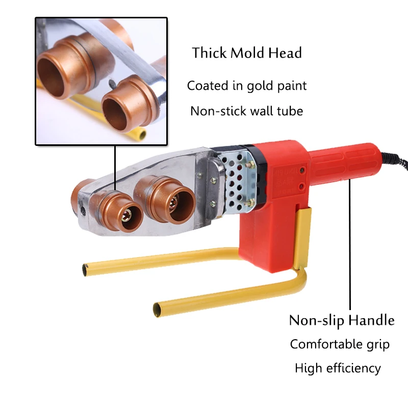 800 Вт 110-220 В электрический горячий сварочный аппарат нагревательный инструмент PPR PE PP труба сварочная машина
