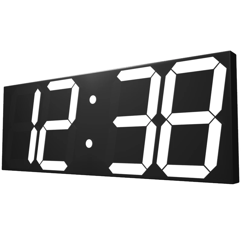  LED wall Clock Office Electronic Alarm Clocks Timer The Calendar Weather Station Digital Clock Relo - 32385560116