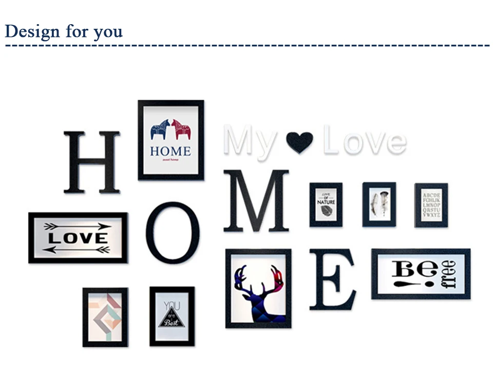 3Wooden Picture Frame Sets2