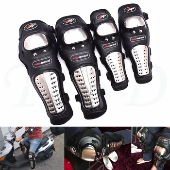 

Universal protective accessories motorcycle knee pads elbow stainless steel knee pads kit For Kawasaki ZX7R ZX1100 ZRX1100 Z1000