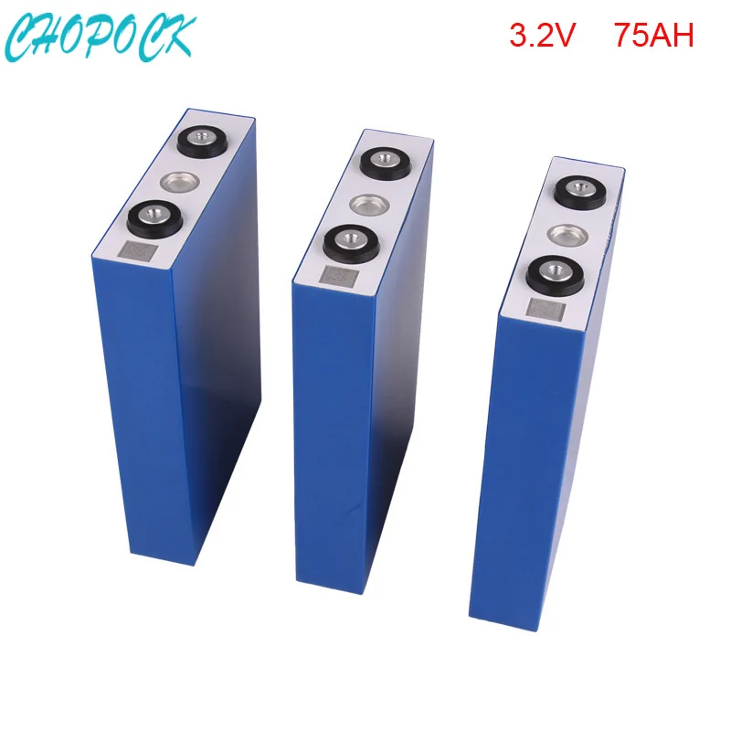 4pcs/lot Deep cycle 3.2V 75Ah LiFePO4 battery cell for solar system/UPS/golf cart storage 4pcs/lot Deep cycle 3.2V 75Ah LiFePO4 battery cell for solar system/UPS/golf cart storage