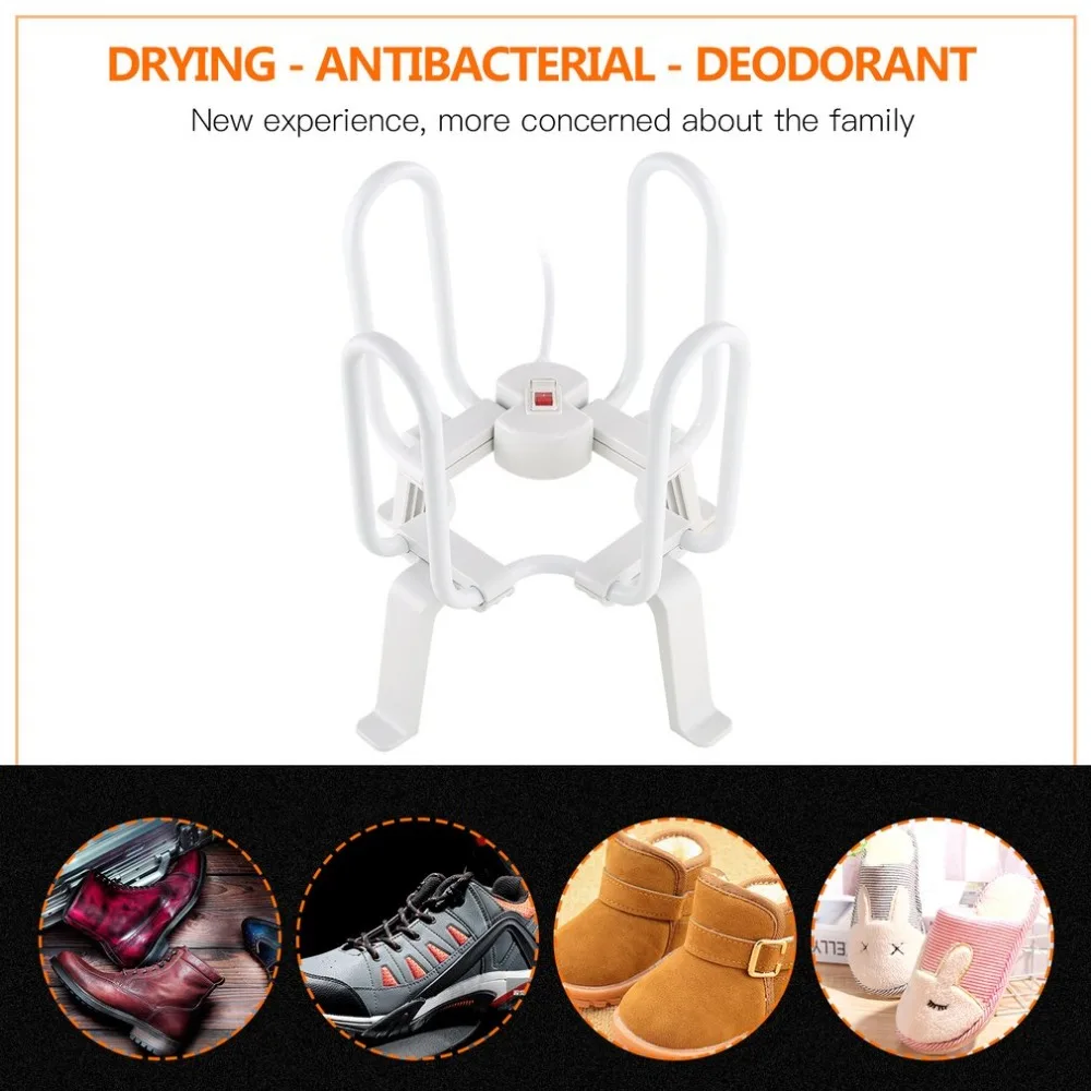 

Ergonomic Design Smooth Surface Hygiene Waterproof 40W Shoes Dryer Boots Hats Gloves Garments Footwear Dryer