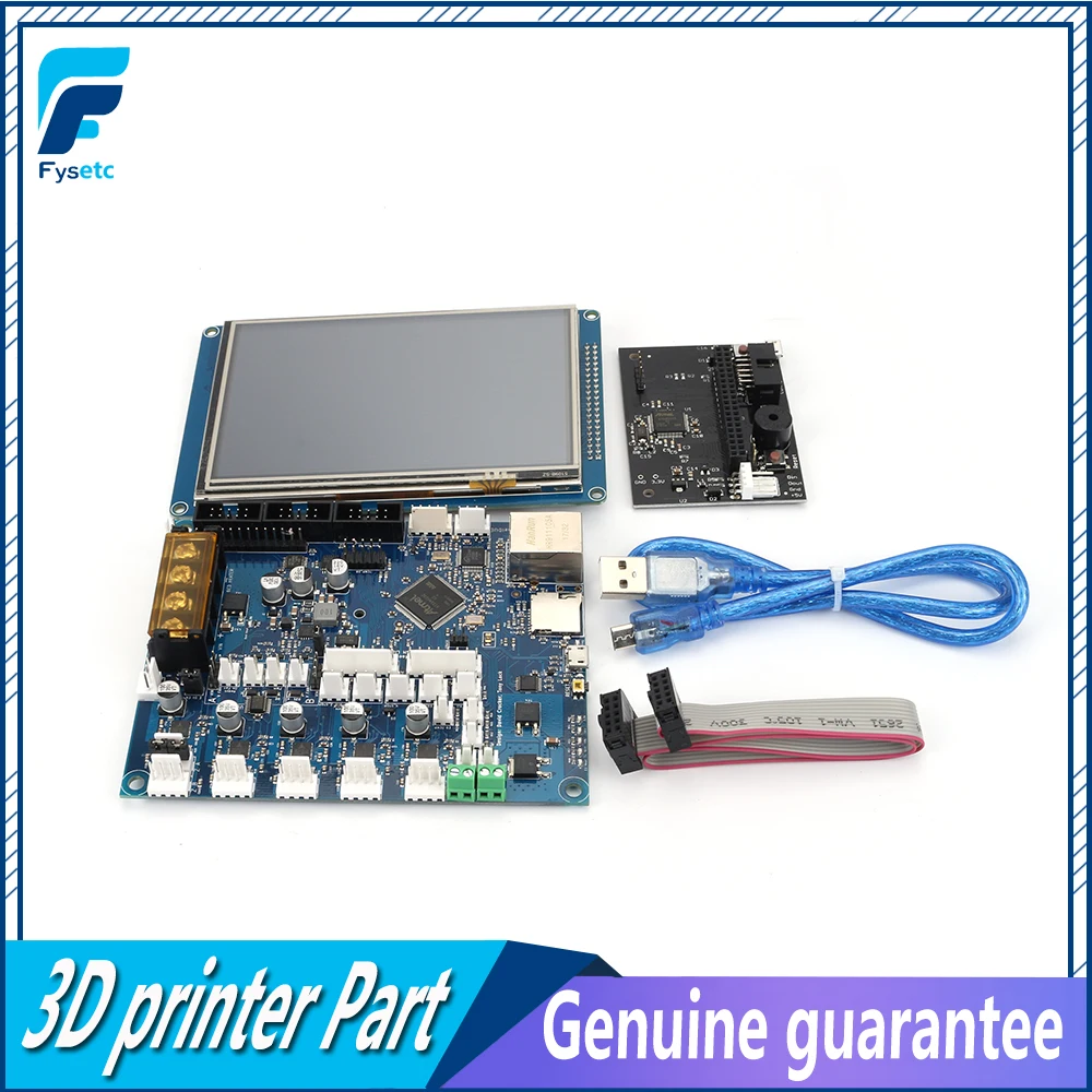Клонированный Duet 2 Maestro Advanced 32 бит материнская плата PWith 4," 5" " панель цветной сенсорный экран контроллер для 3d принтера CNC