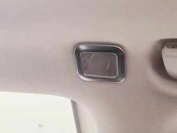 

For Ford Focus 2019 2020 Stainless Steel Matte Interior Rear Roof Reading Light Lamp Cover Trim 2pcs Car Styling