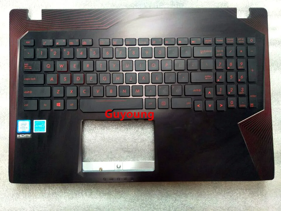 Английская клавиатура с подсветкой для Asus FX753VD FX53VD ZX53V ZX73 FZ53V GL553VW GL753 FX53 VE FX553VD