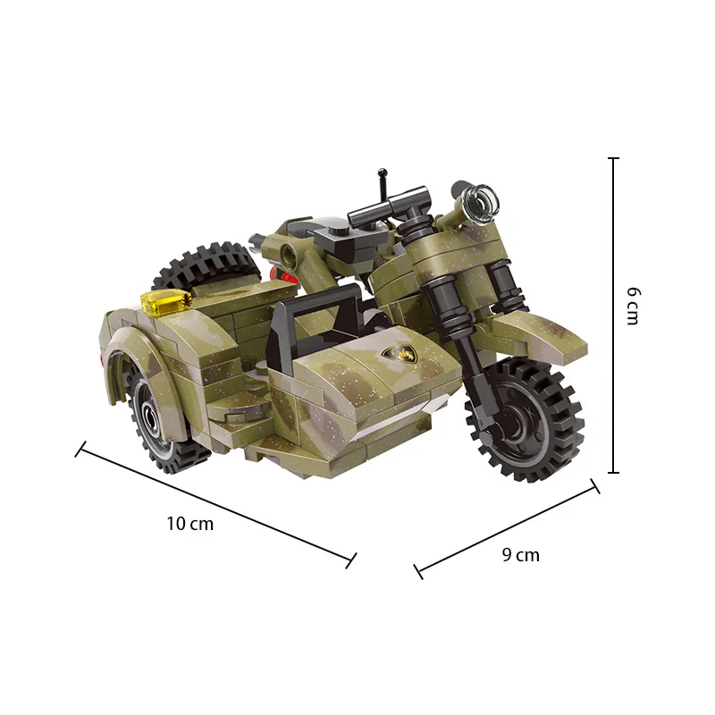 Xingbao 256pcs Military rmy Motorcycle DIY Building Blocks Bricks Set Toys Compatible Legoinglys With Figures Gift For Children Xingbao 256pcs Military rmy Motorcycle DIY Building Blocks Bricks Set Toys Compatible Legoinglys With Figures Gift For Children