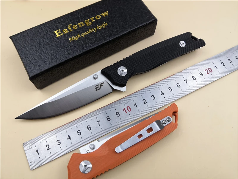 Eafengrow EF31 Poaket складной нож D2 шлифовальное лезвие G10 ручка Flipper EDC охотничий Походный