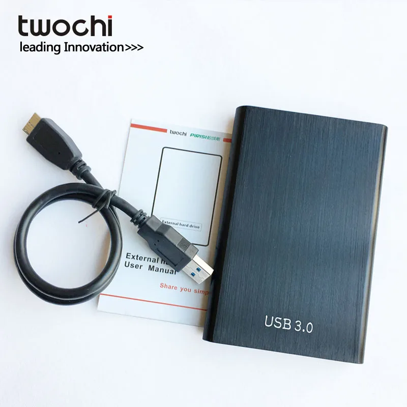 TWOCHI металлический портативный HDD 2,5 ''80 ГБ 120 Гб 160 Гб 250 ГБ 320 ГБ 500 ГБ внешний жесткий диск USB3.0 диск для ПК/Mac Xbox PS4