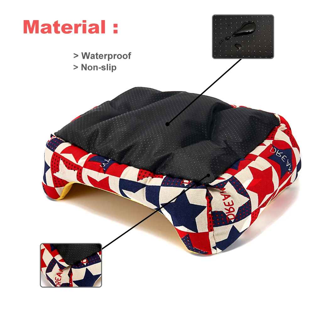 Colorful Pet Dog Bed Cotton Warm House for Dogs Mat Pets Winter for Large Small Dog Cushion Bed Breathable Waterproof Bed COO040 Colorful Pet Dog Bed Cotton Warm House for Dogs Mat Pets Winter for Large Small Dog Cushion Bed Breathable Waterproof Bed COO040