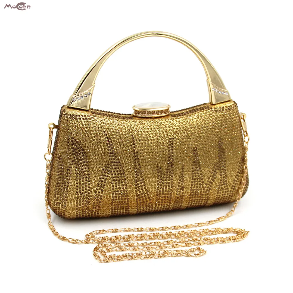 

Moccen Ladies Party Handbags Evening Bags Shinny Evening Clutch Bag Wallet Party Purses And Handbags With Handle Day Clutches