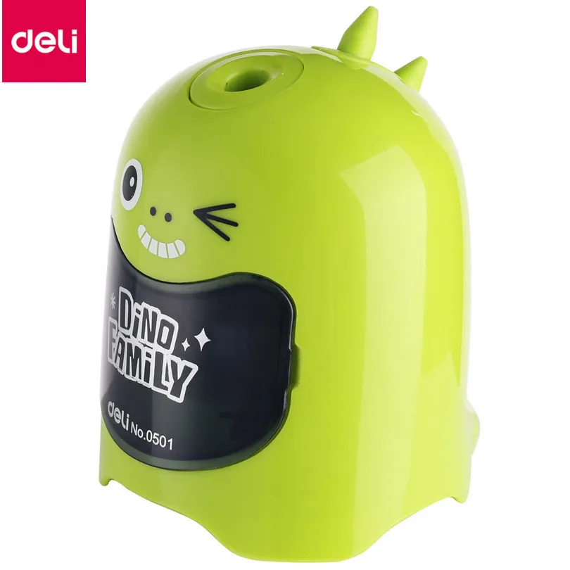 

Deli 0501 Cute Kawaii Automatic Pencil Sharpener Creative School Supplies Stationery Electric Pencil Sharpener