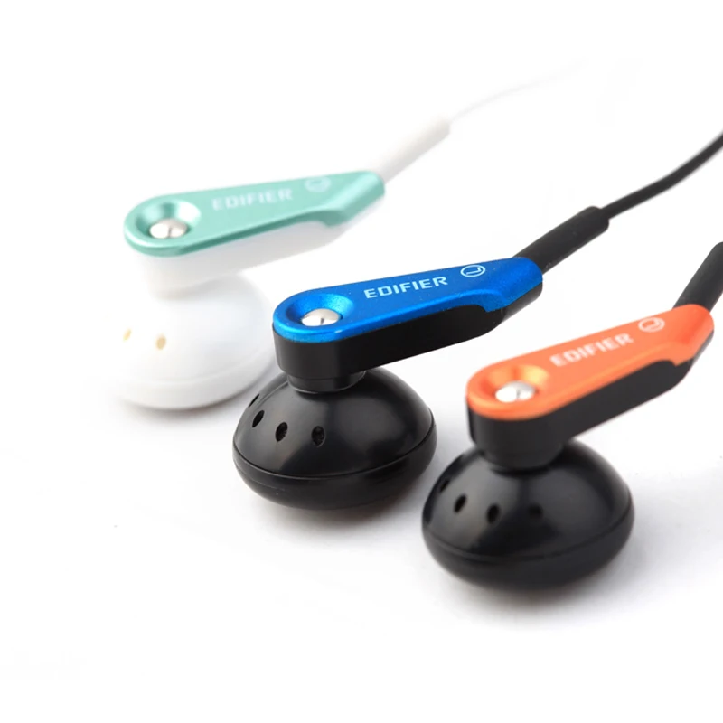 Edifier H185 наушники в ухо шумоизоляция HIFI четкий звук бас гарнитура 3 5 мм Aux для iphone