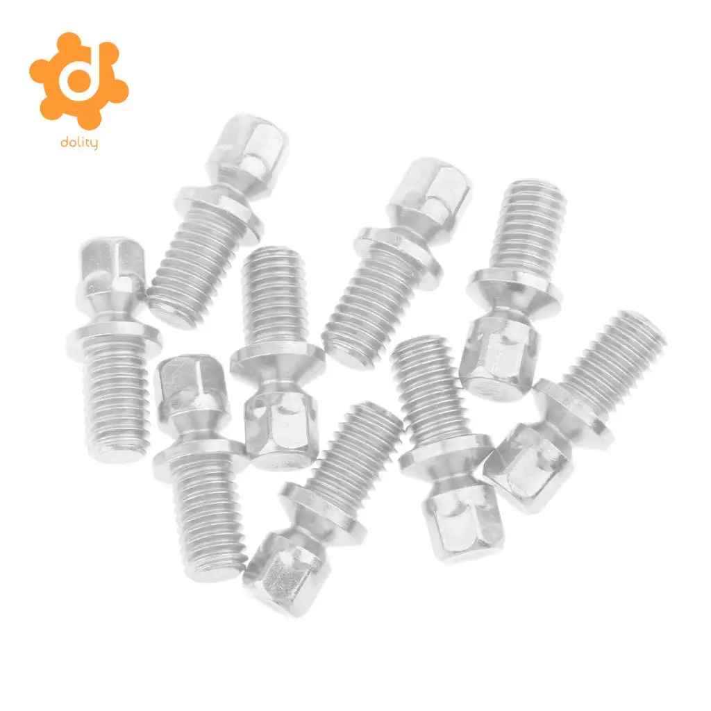 dolity 50 Pieces Ignition Anti Theft Locking Bolt Screws M8X16mm for Honda 
