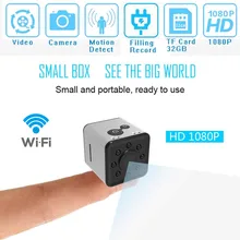 SQ13 HD мини-камера WI-FI Малый камеры cam 1080 P Широкий формат Водонепроницаемый мини видеокамера видеорегистратор Спорт микро видеокамеры SQ 13