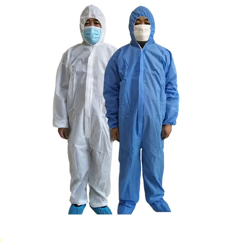 

GEEAIR Disposable SMS Thick Dustproof Overalls Spray Paint Isolation Clothing Non-woven Protective clothes one-piece sets