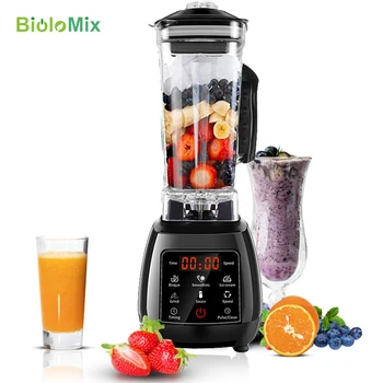 

Digital Touchscreen 3HP Preset Automatic Program 2200W High Power Blender Mixer Juicer Food Processor Smoothie Fruit