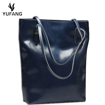 

YUFANG Genuine Leather Women Bags Bolsas Femininas Women Handbag Fashion Natural Skin Female Shoulder Bag Oil Wax Messenger Bag
