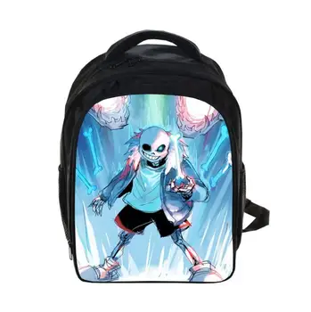 

Anime Undertale Print Colorful Backpack Girls Boys School Bags Cartoon Kids Book Bags Cute Children Teenager Travel Bag