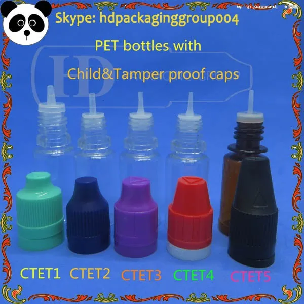 PET bottles with child&tamper proof caps--group--Chris
