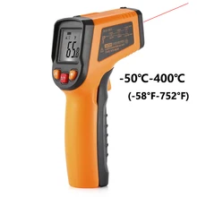 Бесконтактный лазерный ЖК-дисплей цифровой C/F выбор поверхности ИК инфракрасный термометр, датчик температуры пистолет Питание от 2 AAA