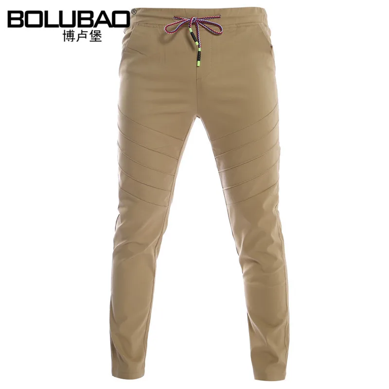 2016 New Arrival Brand Clothing Autumn Active Pants Male Fashion Black