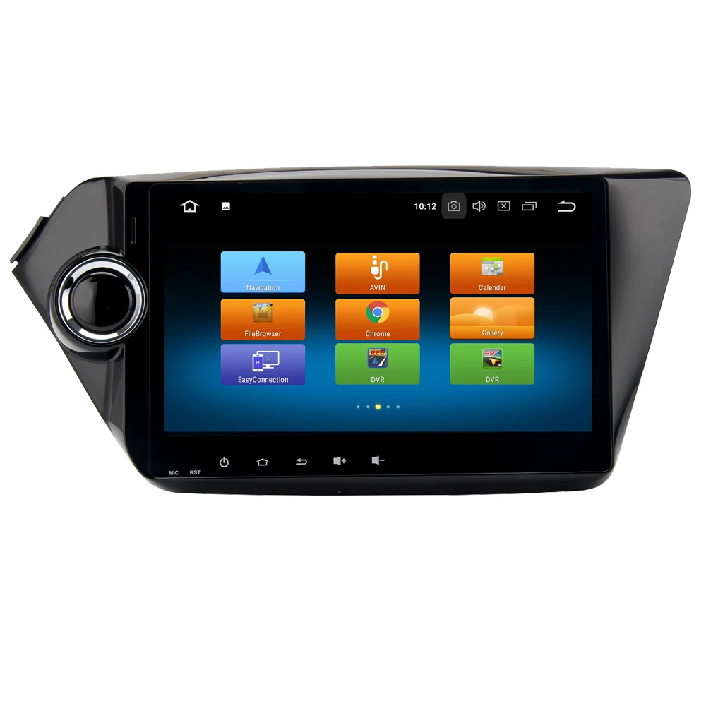 Best Octa Core Android 9.0 Car Radio Multimedia for Kia Rio K2 2011 2012 2013 2014 2015 2016 Stereo GPS Navigation Sat Navi NO DVD 2