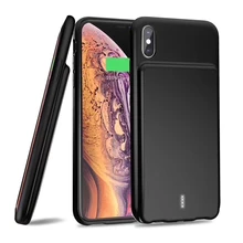 5000 мАч портативный чехол для зарядного устройства для iPhone Xs Max XR внешний аккумулятор Задний зажим чехол для зарядки поддержка аудио