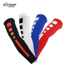 Подогреватели руку протекторы Велоспорт бег на открытом воздухе сжатия быстросохнущая Баскетбол Спорт Защита для локтей рукава защитное снаряжение