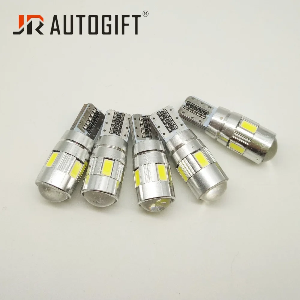 200x автомобильные аксессуары авто светодиодный T10 Canbus 194 W5W 6 SMD 5630 Светодиодный лампочки нет ошибок светодиодные фары для парковки T10 светодиодный автомобиля боковой свет