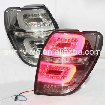 

For 2009-2012 Captiva led rear light RED Color WH Smoke