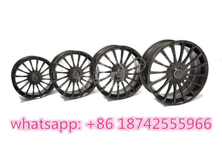 S class w222 S63 S65 Forged steel rims for S class w222 to S63 S65 style steel material wheels 20 inch Golden color