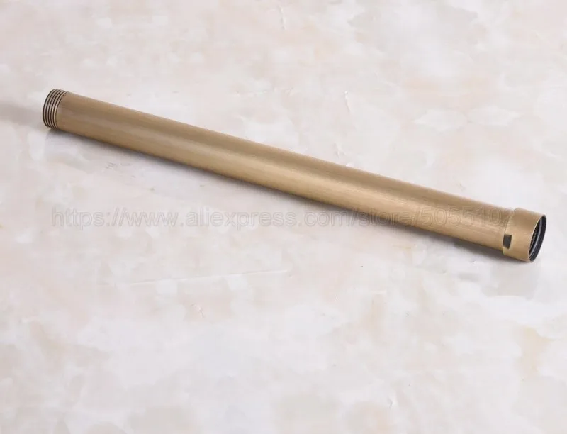 

320mm Extension Tube Pipe Rod Set For Rain Shower Faucet Set (G3/4" connection) Vintage Antique Brass Bathroom accessory zba701
