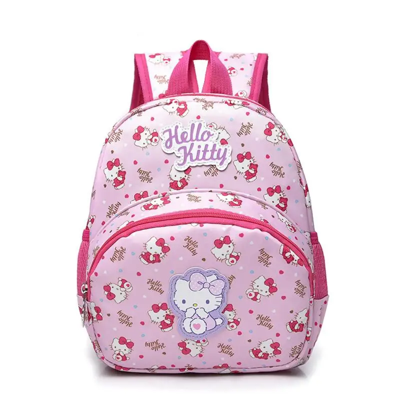 Cartoon Hello Kitty School Backpacks for Girls Kids Satchel Children