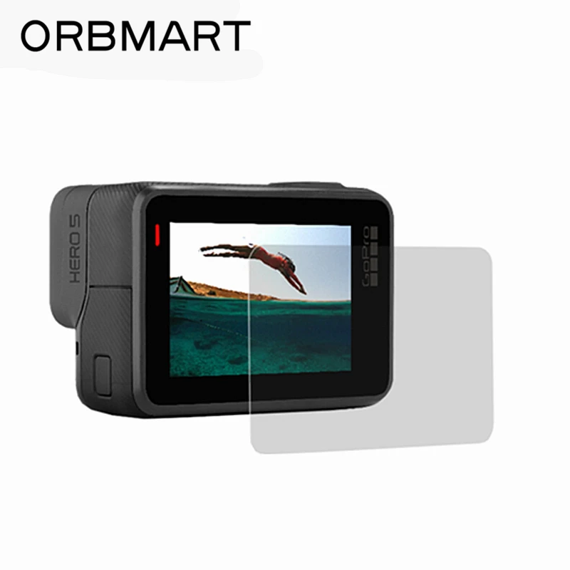 ORBMART защита экрана из закаленного стекла для Go Pro Gopro Hero 5 6 7 аксессуары для спортивной камеры