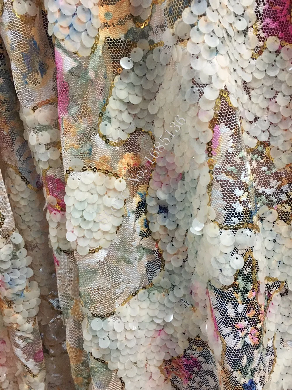 Красивая блестящая сетчатая ткань для вечернего платья MINGYU. C-36362 блесток ткань для платья африканская французская кружевная ткань высокого качества