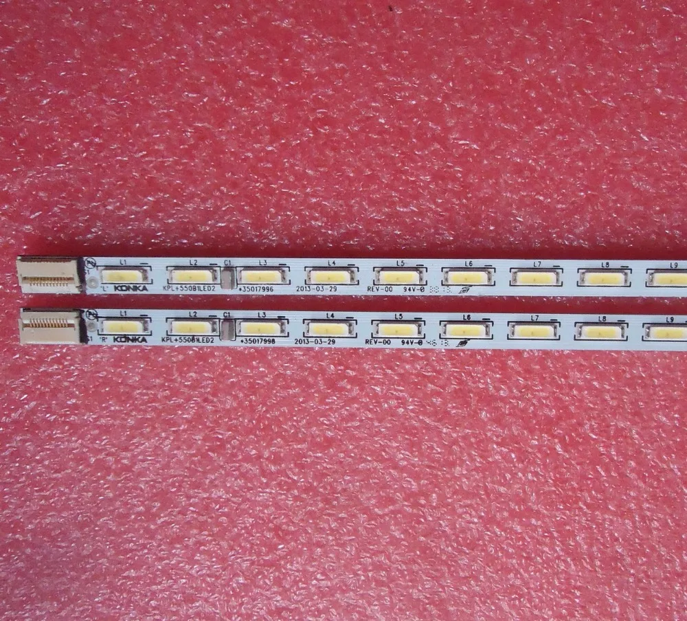 Для konka LED55M5580AF подсветка KPL + 550B1LED2 35018085 35018012 35017996 35018013 35018014 1 шт. = 56 светодиодов 613