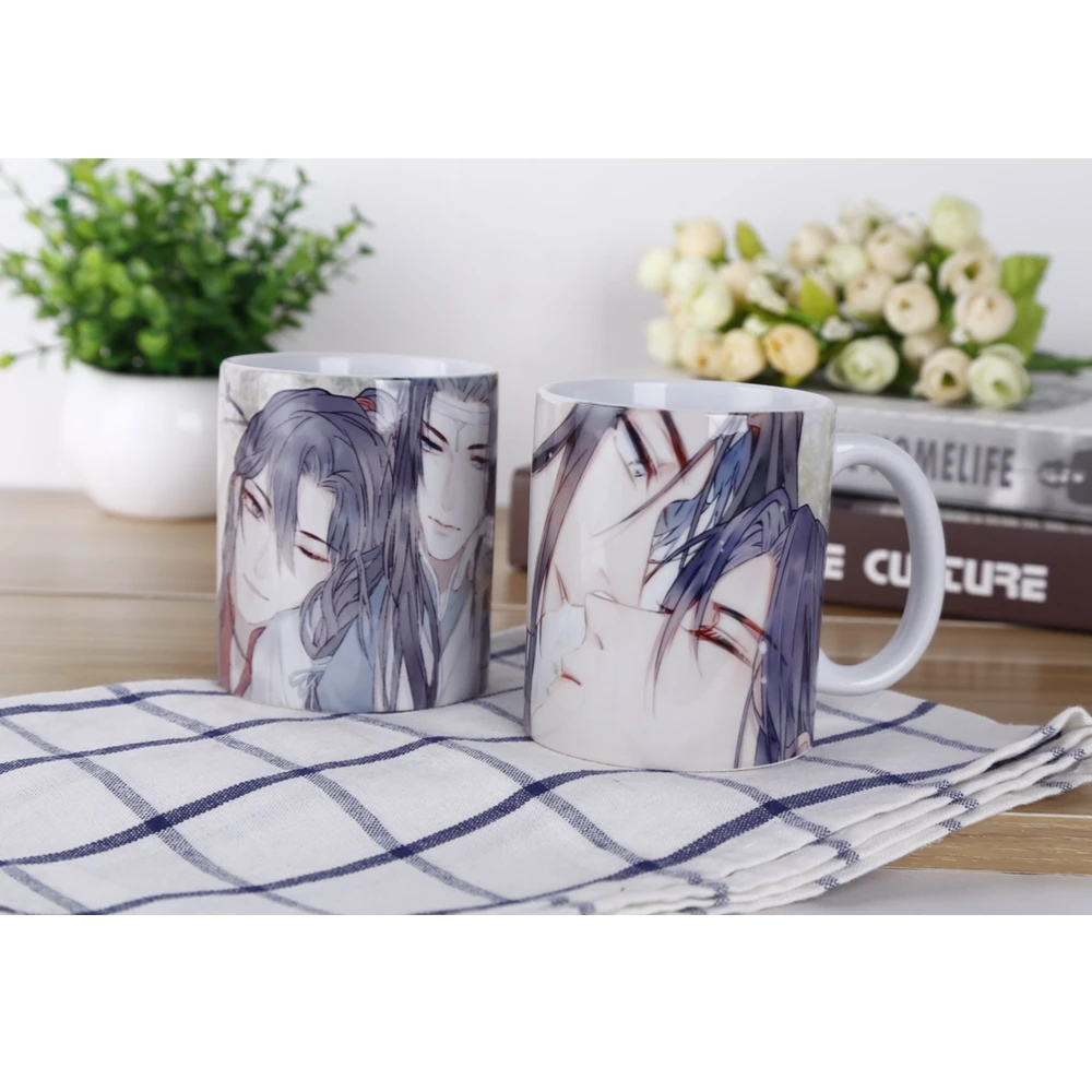 Аниме МО дао ЗУ Ши Вэй Wuxian Lan Wangji Косплей кружка ежедневный напиток Марка Кубок Грандмастер демонического культивирования подарок