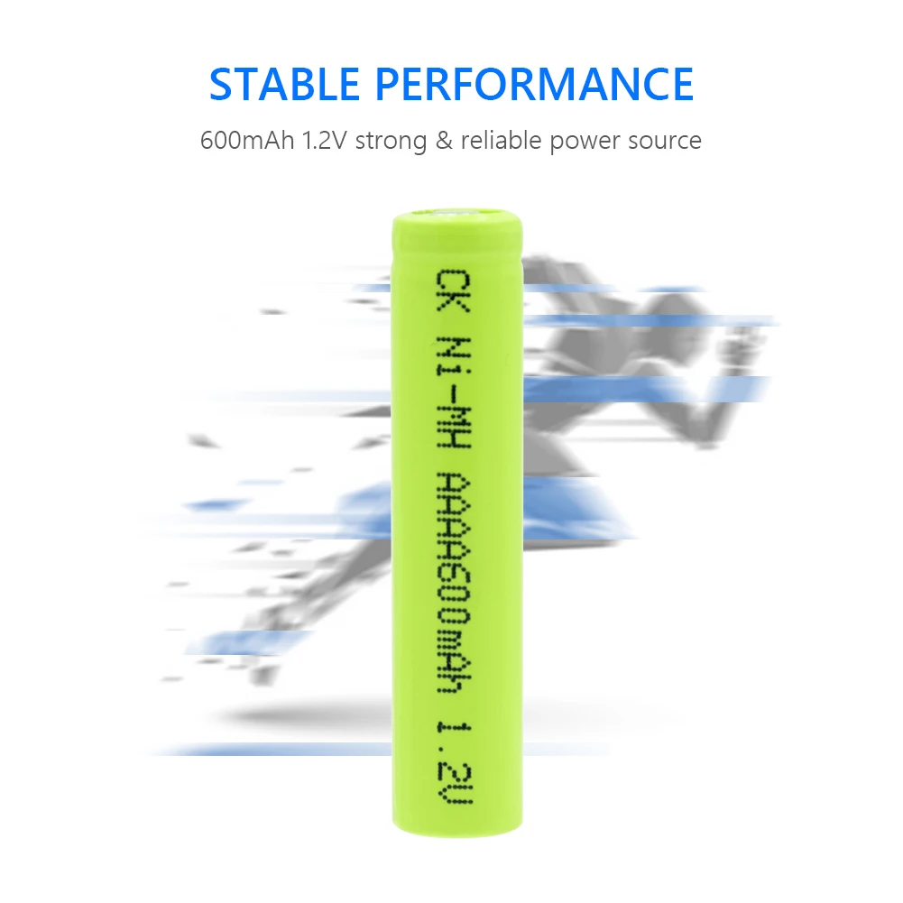 YCDC 1/2/4 шт 1,2 V Ni-MH AAAA батарея AM6 LR61 аккумуляторная батарея 600mAh для bluetooth-гарнитуры, лазерная указка батареи