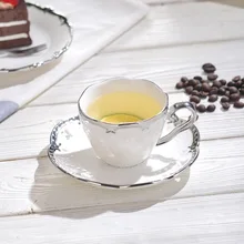 Керамические элегантные кофейные чашки и блюдца в скандинавском стиле набор молочных чашек для домашнего офиса послеобеденный чай с молоком набор модные подарки