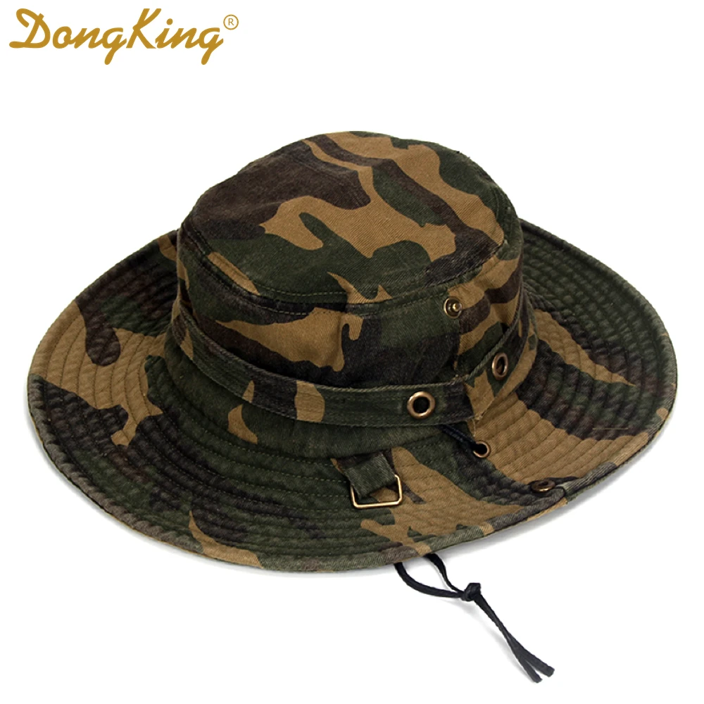 army bucket hat with string
