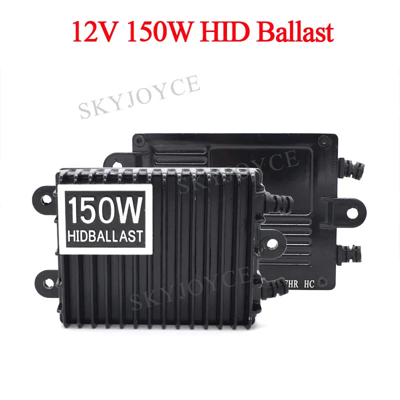 High Power AC 12V 150W HID Ballast Xenon Kit H1 H7 H11 HB3 HB4 D2H Car Headlight Bulb 3000K 4300K 6000K 150W Xenon Ballast Kit (2)