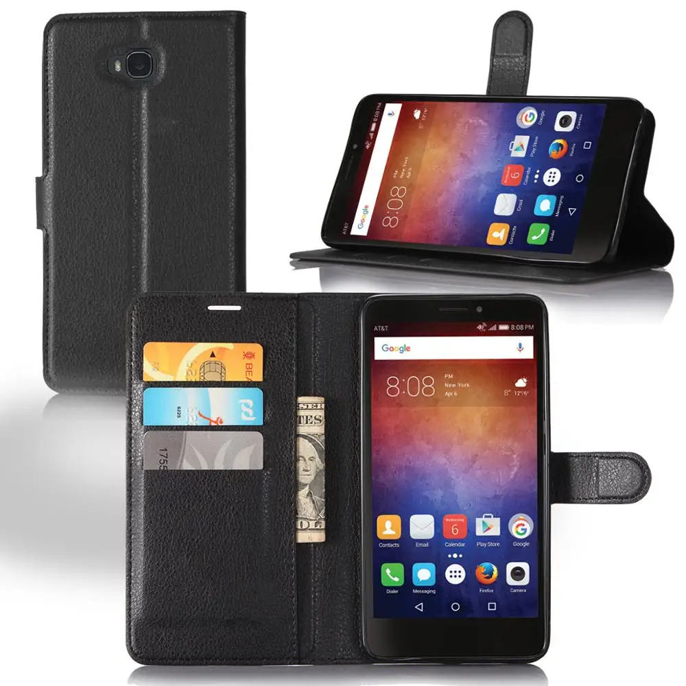 For Huawei Ascend XT (H1611) (6.0 inch) case cover Lychee leather wallet stand phone |