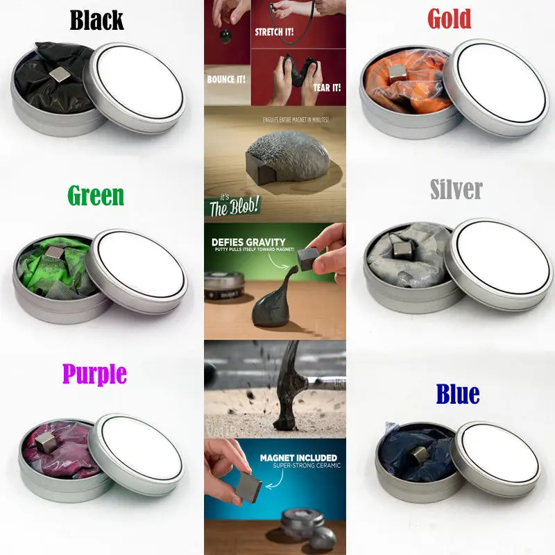 

Kids Funny Toys Slime Playdough Magnetic Rubber Mud Intelligent Plasticine Toys Hand Putty Kids