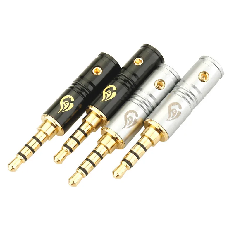 Jack 35 Male Connector 35Mm Audio Plug Adapter Four Level Assembly 6 Tail Hole Speaker Cable For Headphone huismerk kopen in de aanbieding Jack 35 Male Connector 35Mm Audio Plug Adapter Four Level Assembly 6 Tail Hole Speaker Cable For Headphone huismerk kopen in de aanbieding