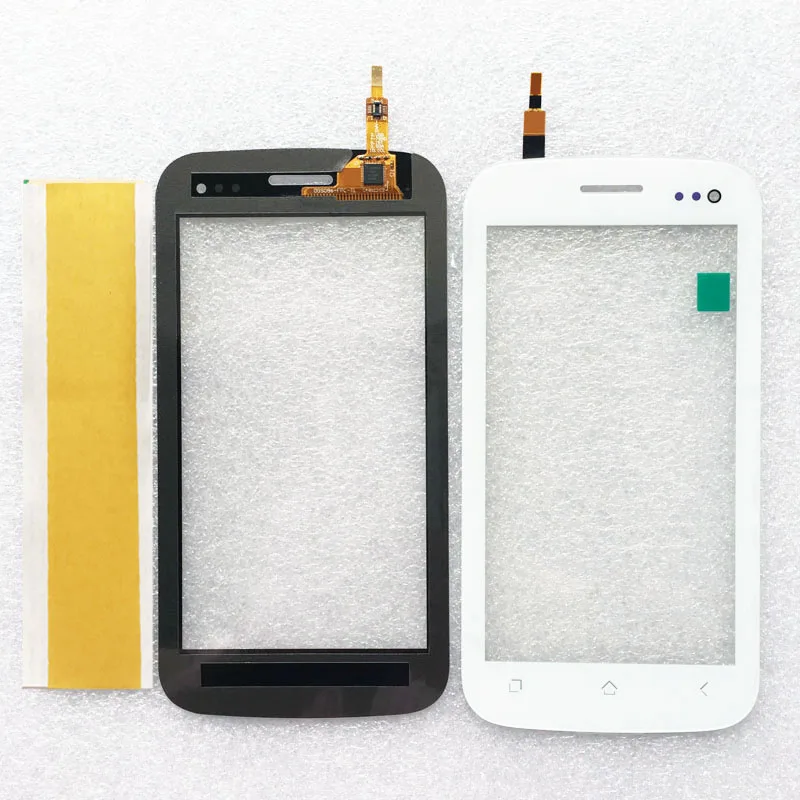 

2 Colors Touchscreen For Fly IQ450 Sensor Touch screen Digitizer panel front glass outer external glass lens Sensor
