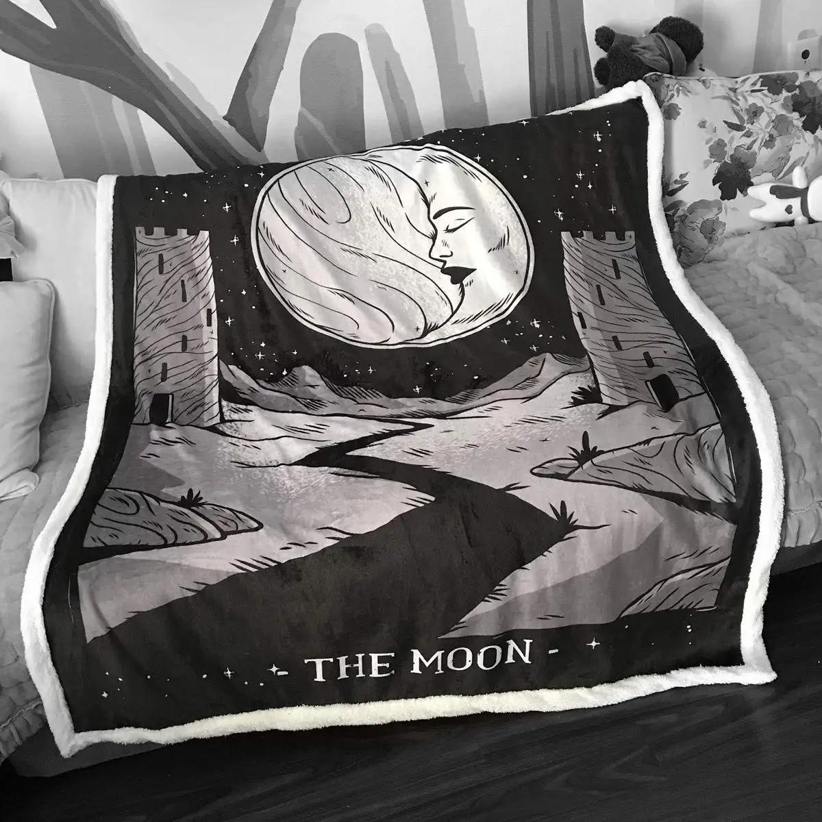 

Creative Tarot Pattern Super Soft Blanket Bedding Sofa Cover Warm Throw Quilt Cozy Couch Blanket