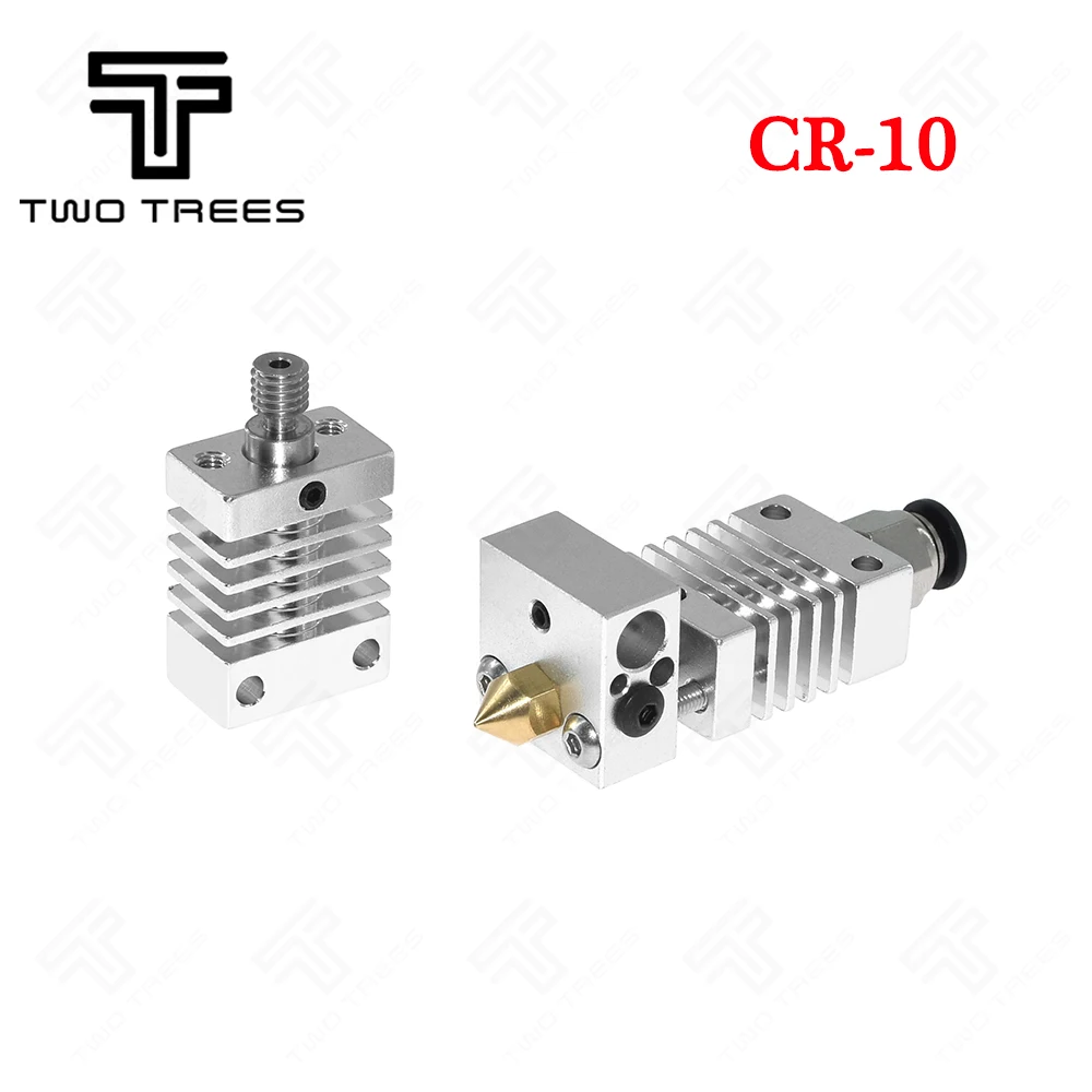 3d принтер CR10 Hotend экструдер на большие расстояния V6 экструзия 12V50W j-головка Тепловая теплоотдача горло 1,75 мм 3d принтер Reprap часть