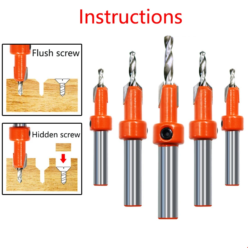 1 шт. деревообрабатывающее ступенчатое сверло 2,8*8 мм-3,2*10 мм потайная головка Дерево Конус отверстие для раковины винтовое Отверстие Сверло для снятия фасок