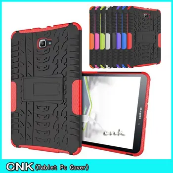 

Case Cover For Samsung Galaxy Tab A 10.1 2016 T585 T580 Tablet Case Heavy Duty Rugged TPU+PC Armor Shockproof KickStand Cover