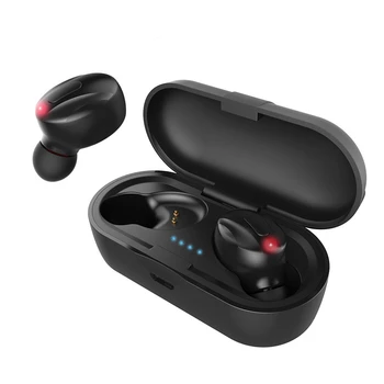 

TWS 5.0 Bluetooth Earphone Mini Wireless Headphone Sports Handsfree Waterproof Earbuds Stereo Dual Headset With Mic Charging Box